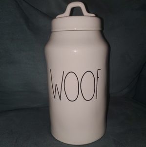 RAE DUNN "WOOF" Canister